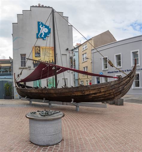 "Viking Triangle Silhouettes" - Waterford - Lavery Ring Public Art