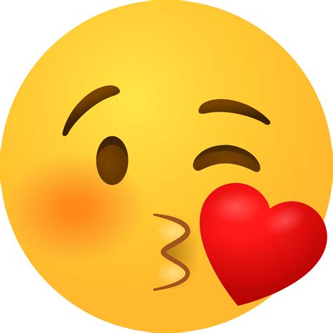 Kiss Emoji Png - Download Free Png Images