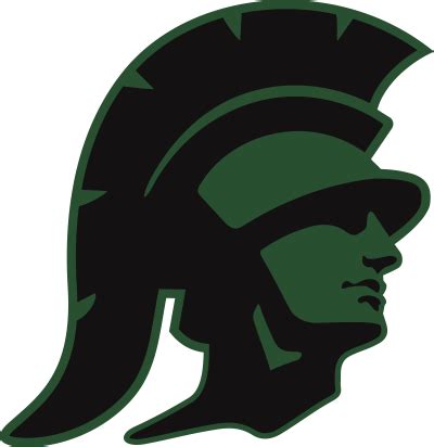 USC Trojans Mascot Green on Black Decal - Military Graphics