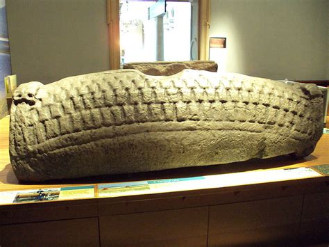 Cast of 10th century Viking hogback stone (grave marker) from Govan Old ...