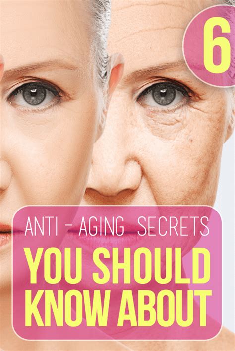 6 Natural Anti-aging Secrets You Should Know About