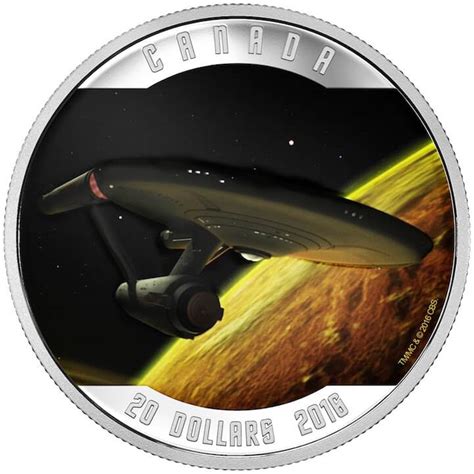 Canadian Star Trek Coins That Can be Used as Normal Currency is a Real Thing Now