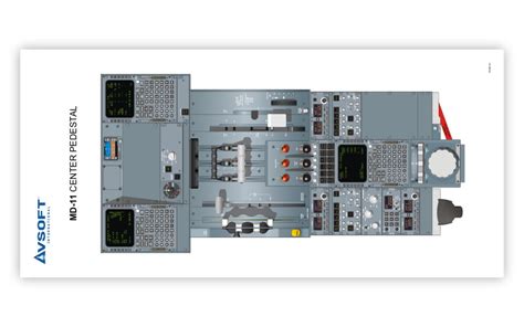 MD 11 Cockpit Poster | Avsoft