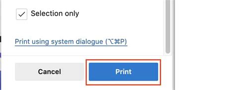 How To Print A Selection On Microsoft Edge