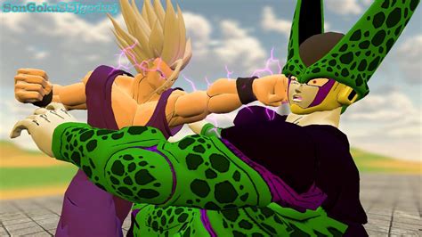 Gohan Beast vs Perfect Cell by SonGokuSSJgodssj on DeviantArt