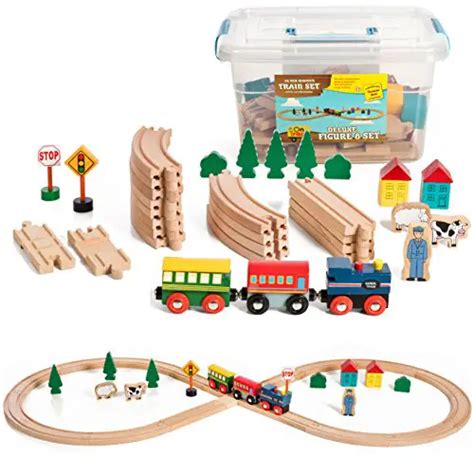 Best Wooden Train Sets For Kids | Toy Train Center