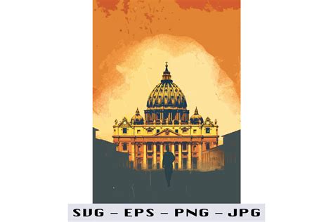 Landmarks the Vatican City is the Spirit Graphic by Evoke City ...