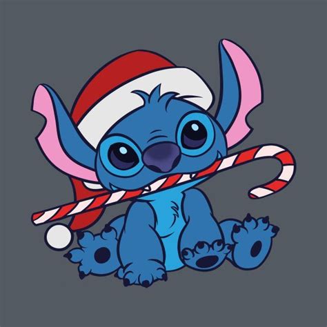 Christmas Stitch by ellador | Xmas wallpaper, Stitch drawing, Disney ...