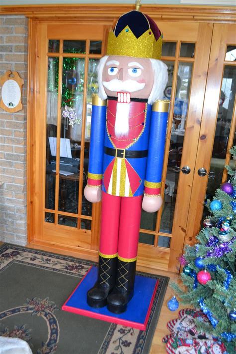 Yes, you can make this nutcracker that stands over 6 feet tall! Make it alone or as a ...