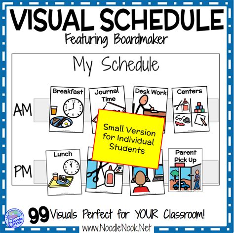 Free printable boardmaker schedules