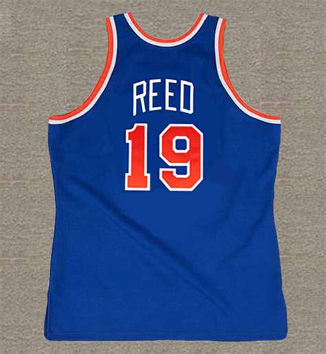 WILLIS REED | New York Knicks 1973 Throwback NBA Basketball Jersey