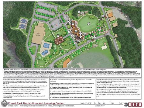 Mayor Domenic J. Sarno, Executive Director of PBRM Present Forest Park Master Plan to ...