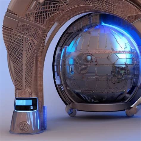 futuristic time machine by hg wells +gi, global | Stable Diffusion ...