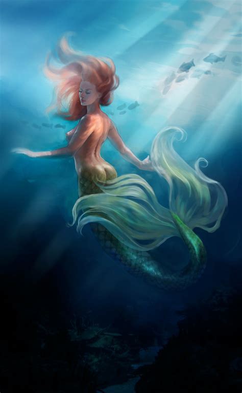 Nana... - Mermaids Fantasy art ( Sirènes/Mermaids/Sirenas)