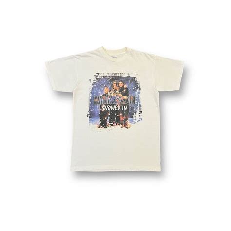 Vintage 90's Hanson Snowed In Band T-shirt | Grailed