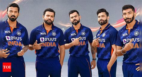 Team India New Jersey: BCCI unveils Team India's new jersey ahead of T20 World Cup | Cricket ...