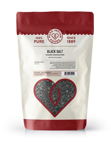 Black Salt (Indian Kala Namak) – Pure Indian Foods