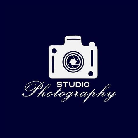 Premium Vector | Vector photography studio logo design