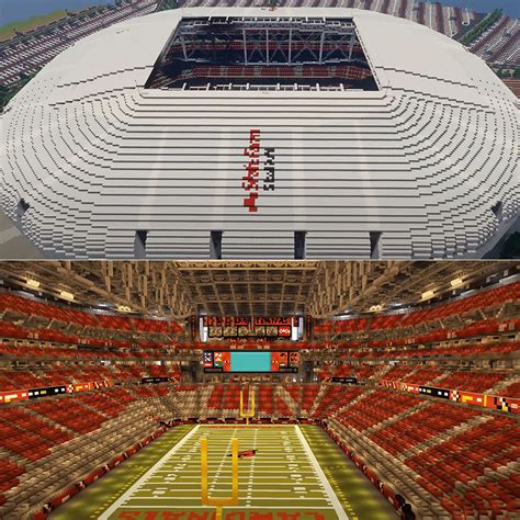 State Farm Stadium Recreated in Minecraft to Celebrate Super Bowl 2023, Includes Over 6000 ...