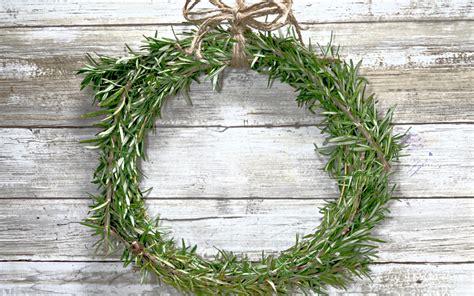 How to Make a DIY Rosemary Wreath - Laura Kelly's Inklings