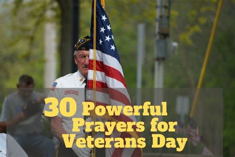 30 Powerful Prayers for Veterans Day