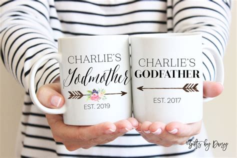 Gifts Ideas for Godparents Godparent mugs Godparent gifts