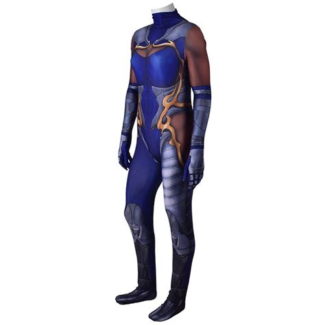 Tekken 7 New Character Raven Game Catsuit Zentai Cosplay Costumes Stage ...