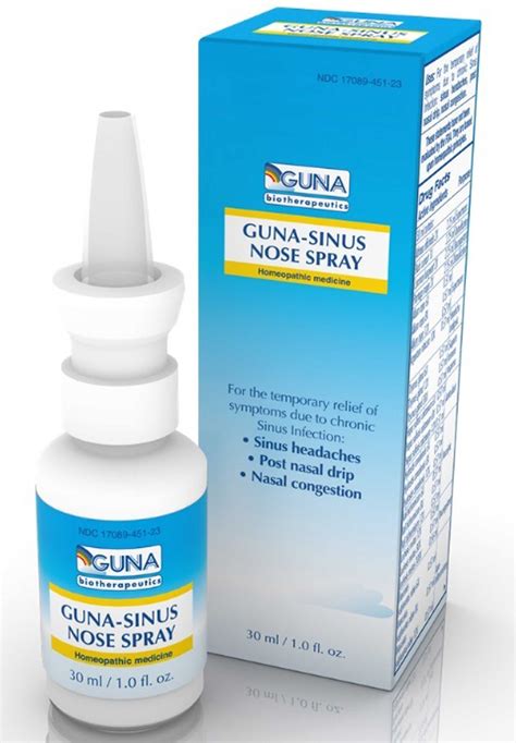 GUNA Biotherapeutics GUNA-Sinus Nose Spray – Supplement First