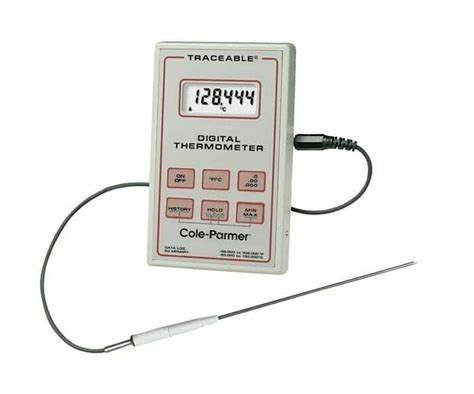 Cole-Parmer Traceable Scientific Thermistor Thermometer with ...