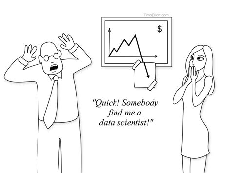 Business Analytics & Digital Business | What is a Data Scientist and What Do They Do? (Cartoons)