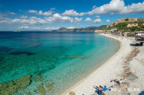 Photographs of the beaches on the Island of Elba