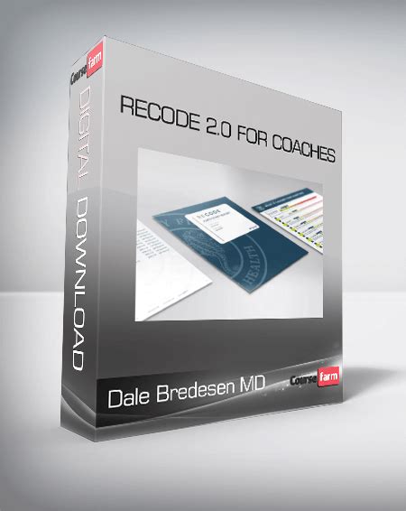 Dale Bredesen MD - ReCODE 2.0 for Coaches - Course Farm - Online ...