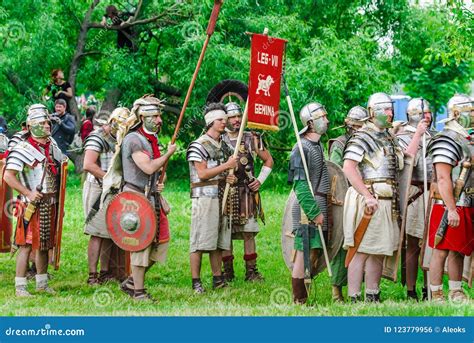 Roman Legionaries on the Site `Ancient Rome and Its Neighbours ...