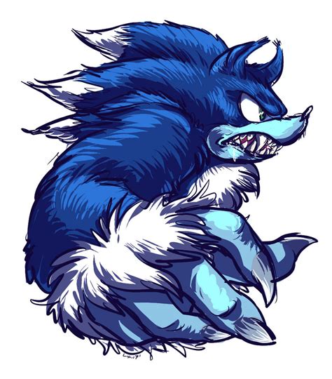 Sonic the Werehog by copyofA on DeviantArt