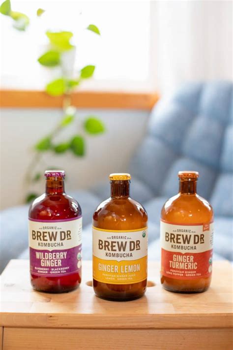 Brew Dr. Kombucha Launches Third Flavor in Ginger Trio - BevNET.com