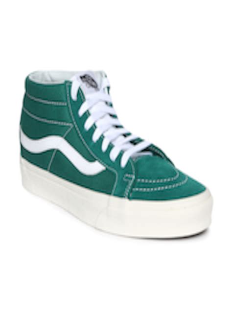 Buy Vans Unisex Green SK8 High Top Sneakers - Casual Shoes for Unisex ...