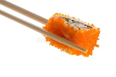 Sushi with chopsticks stock photo. Image of japan, curry - 5486470