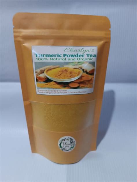 Turmeric Tea Powder Luyang dilaw 200g Instant Turmeric Tea | Lazada PH