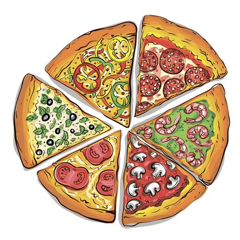 Pizza slices clipart - Pizza, Sicilian Pizza, Italian Cuisine, Cuisine, Fast Food Free PNG ...