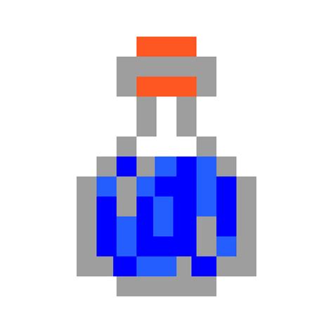 Editing Water Bottle (Minecraft) - Free online pixel art drawing tool - Pixilart