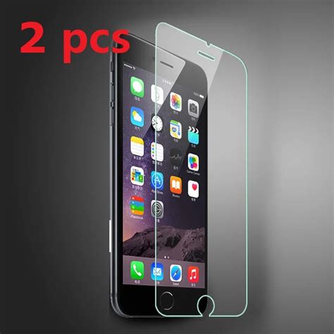 Aliexpress.com : Buy 2pcs 9H Tempered Glass for IPhone X Glass Protector for IPhone 6 6s Plus 8 ...