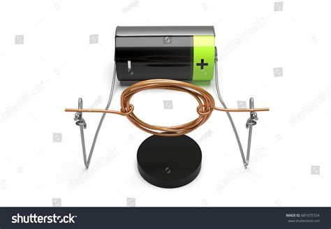 Simple Electric Motor Experiment Cell Magnet Stock Illustration 681075724 | Shutterstock