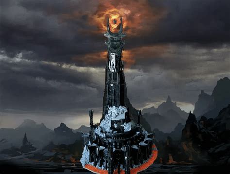 LEGO Reveals New Set Based on Sauron’s Fortress Barad-dûr - SciFiction