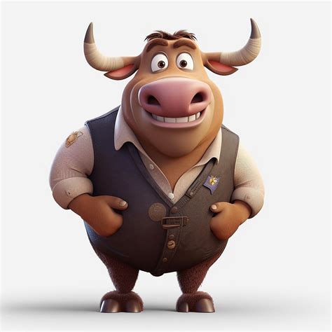 Download Bull, Character, Smile. Royalty-Free Stock Illustration Image ...