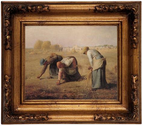 " The Gleaners " on Canvas | Artwork, Art encadrée, Art