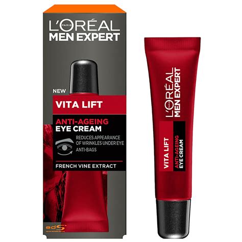 L’Oréal Paris Men Expert Vitalift Anti-Wrinkle Eye Cream 15ml | Koop online bij lookfantastic ...