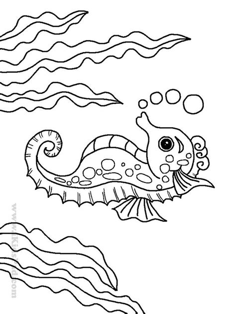 Sea Creatures Coloring Pages Coloring Page 33 Astonishing Sea Creatures Coloring Pages ...