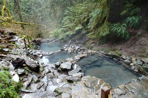 Terwilliger Hot Springs (Cougar Hot Springs) in Oregon, USA ...