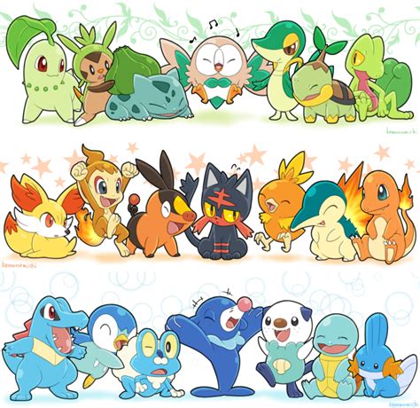 Starters pokemon – Ordinateurs et logiciels