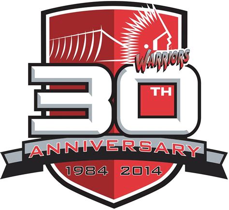 Moose Jaw Warriors Anniversary Logo - Western Hockey League (WHL ...